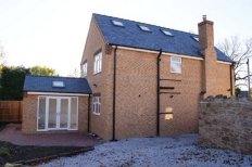 rear view of the new house in matlock, derbyshire...  click to enlarge!