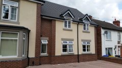 a large two storey extension and internal refurbishment in ilkeston, derbyshire...  click to enlarge!