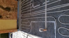 underfloor heating Work in progress on a rear extension in wollaton, nottingham...  click to enlarge!